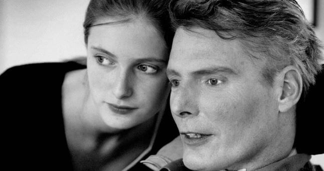 Alexandra Reeve with her father